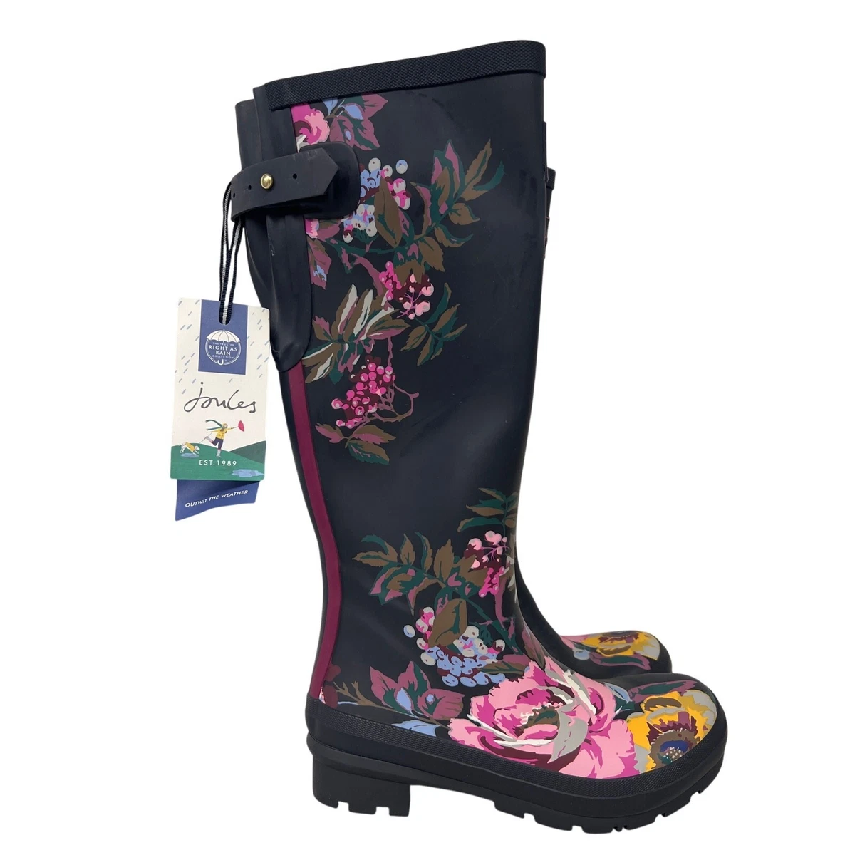 Sanita FELICIA WELLY Blu - Consegna gratuita | ! - Scarpe Stivali da pioggia Donna 40