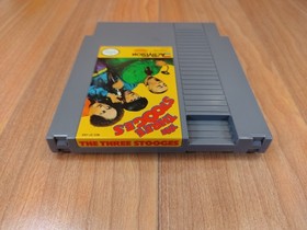 MINTY BOX CIB The Three Stooges complete in nintendo nes collector lot CLEAN VGC