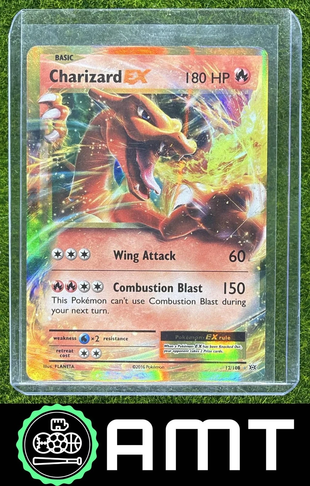 Charizard EX 2016 Pokemon XY Evolutions Ultra Rare Holofoil #12/108