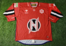 NEMAN GRODNO 2017/2018 ICE HOCKEY PLAYER ISSUE MEN SHIRT JERSEY WARRIOR SIZE XXL