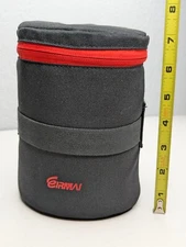 Eirmai Premium Medium Padded Lens Case - holds 3.5"x6"h lenses