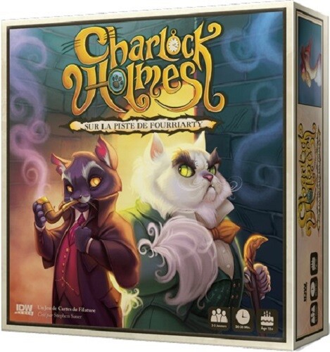 Jeu de société Charlock Holmes résolvez des énigmes en famille avec cette édition IDW en français