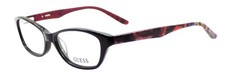 GUESS GU2417 BLK Women's Plastic Eyeglasses Frames 52-15-135 Black