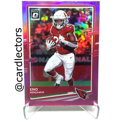 2020 Panini Donruss Optic ENO BENJAMIN #101 Pink Holo PRIZM SP RC CARDINALS