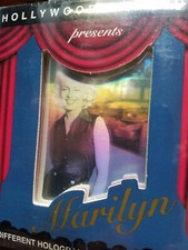 MARILYN MONROE SEALED 4 HOLOGRAM CARDS H. LLOYD COLLECTION BY H~W ~LEGEND 1992