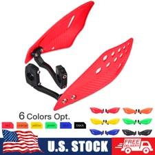 7/8" Handlebar End Hand Guards Protector For Honda Kawasaki Yamaha Suzuki KTM
