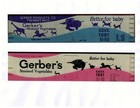 Gerber Baby Food, On30 scale printed 30' boxcar reefer sides in pink & blue — photo 1
