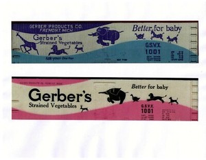 Gerber Baby Food, On30 scale printed 30' boxcar reefer sides in pink & blue