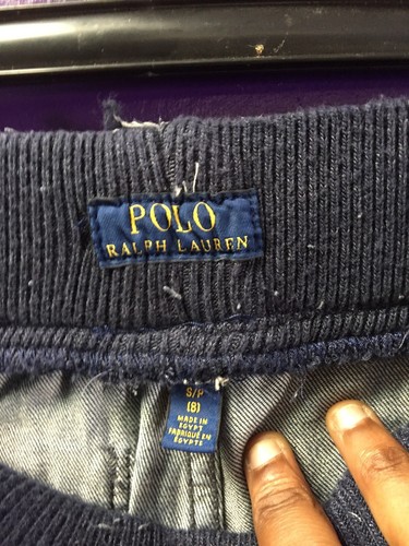 Polo Ralph Lauren Jean Shorts Size 8 Girls - Picture 3 of 4