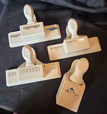 Martha Stewart LOT OF 4 Border Edge Paper Punches for Scrapbooking Crafts