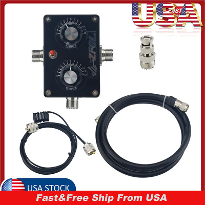 USA Stock HamGeek HG-20A 20W QRP Antenna Loop Antenna for HF Transceivers IC-705