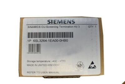 6SL3 264-1EA00-0HB0 NEW SIEMENS Shield Connection Kit 6SL3264-1EA00-0HB0