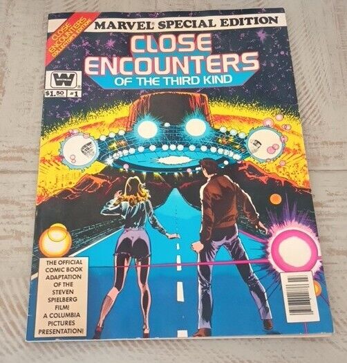 Marvel Comic Book Official Adaptation Close Encounters of Third Kind Whitman #1
