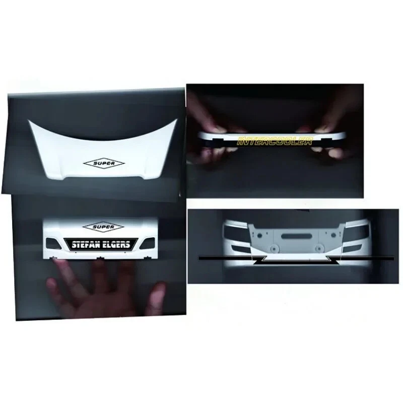 1Pcs Simulation 2in1 Painting Sticker 1/14 For Tamiya RC Truck Scania 770S 56368 - Image 4 of 4