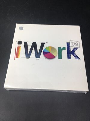 Apple iWork 09 New Sealed In Box