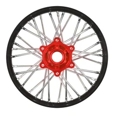 Proline 283700T2 1/4 Pro-Spec Aluminum V2 Bead Rear Wheel Black/Red (1) Promoto