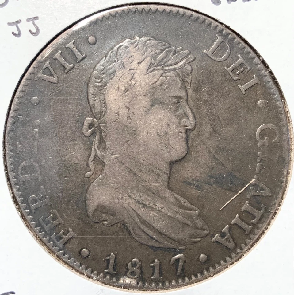1817 Mo JJ Mexico 8 Reales - Image 3 of 4