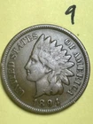 1894 INDIAN CENT, "Fine" condition coin, #9