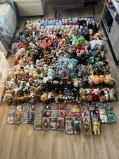 HUGE VINTAGE Beanie Baby Lot: 470 w/ Tags  Sealed Beanie Babies Products