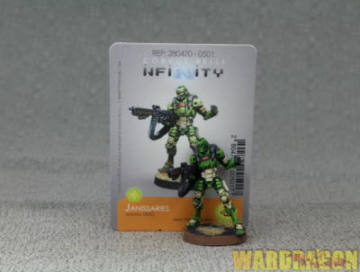 30mm Infinity WDS painted Haqqislam Janissaires (HMG)c86