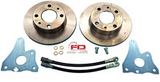 FRENI A DISCO, SET PER MODIFICA FRENI A DISCO ANTERIORE FIAT 500/126 FUSELLO 126