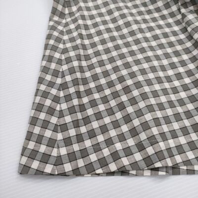 MARGARET HOWELL 578-132814 Cotton linen check size 3 skirt