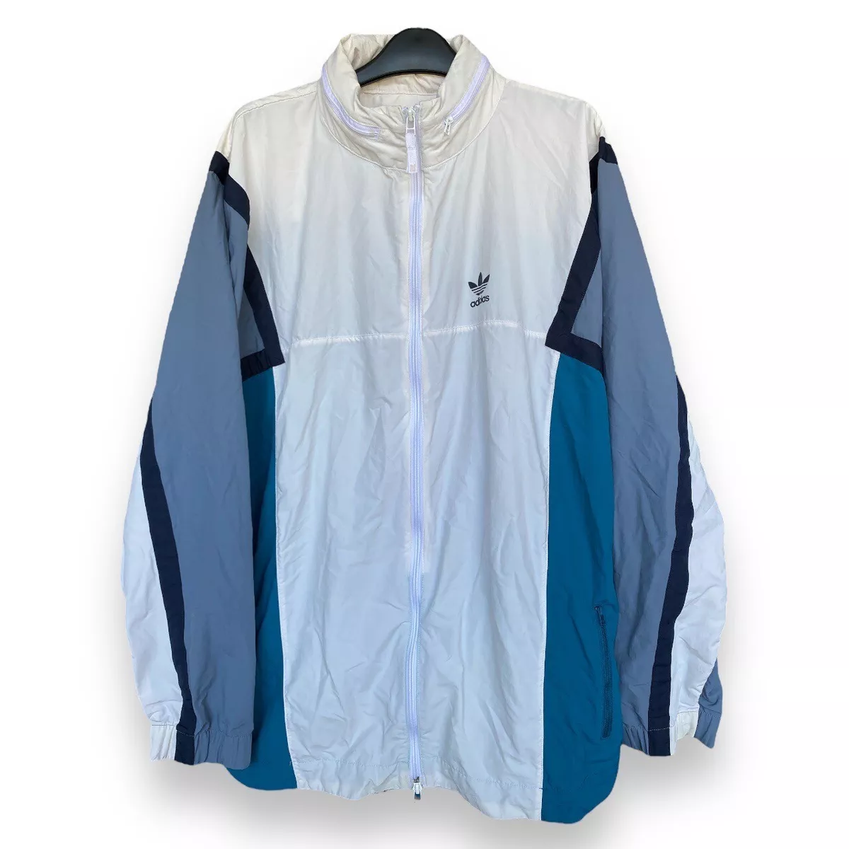 Adidas windbreaker hotsell old school