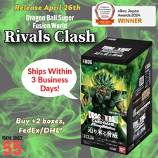 Dragon Ball Super Card Game Fusion World Rivals Clash Booster Box Japanese FB06