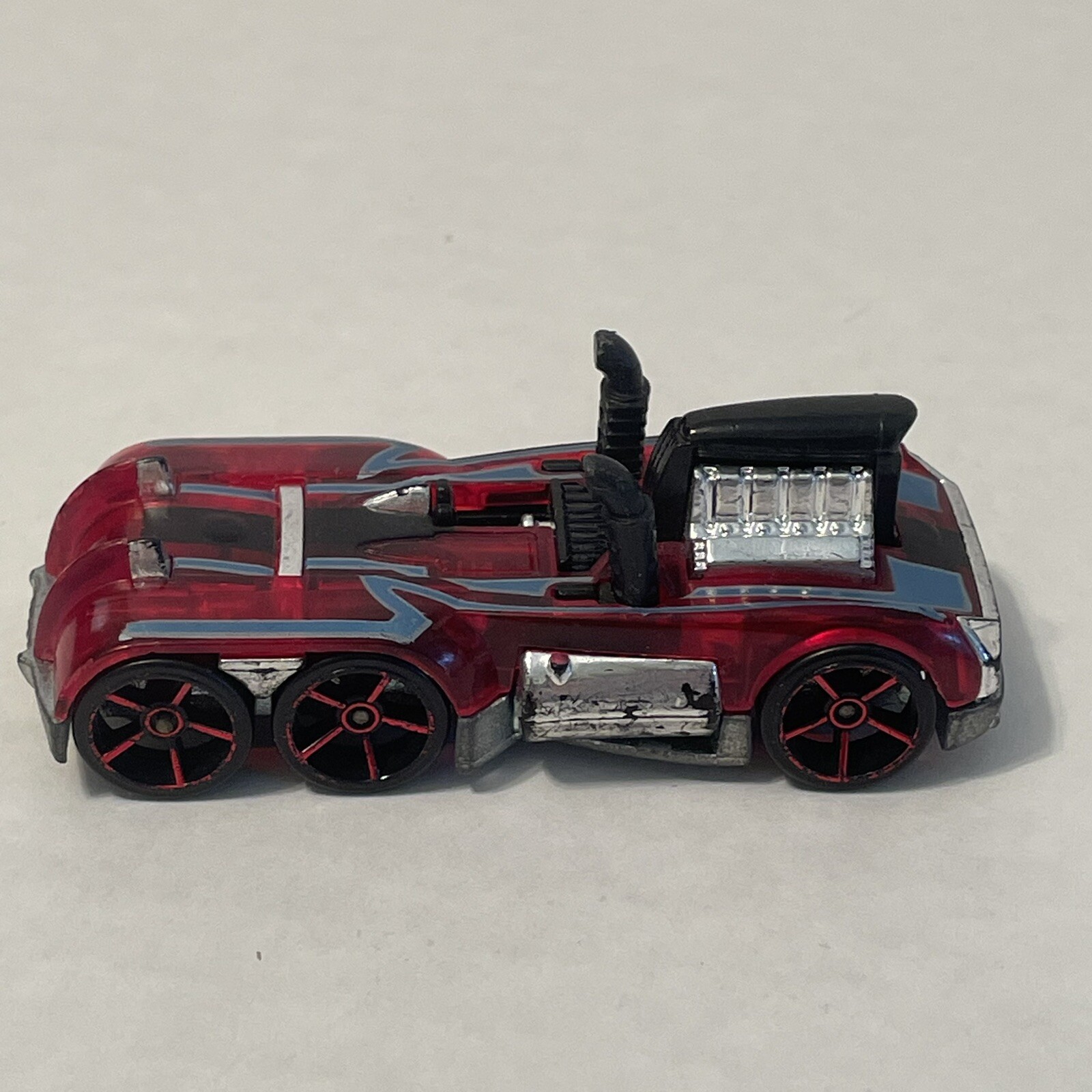 HOT WHEELS 2012 CODE CARS #16/22 SEMI-PSYCHO RED Loose