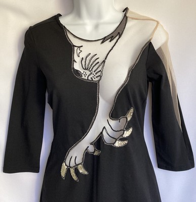 kate moss topshop panther dress