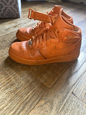 Nike Air Force 1 '07 Mid Orange (See Description) 