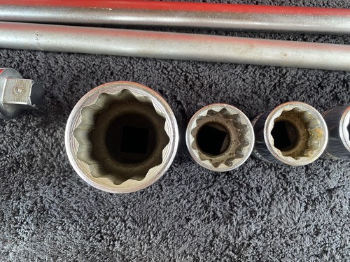 Snap-on LDH 3/4” Drive 12 Point Shallow Socket Set 6 Piece Used. Read - Picture 9 of 15