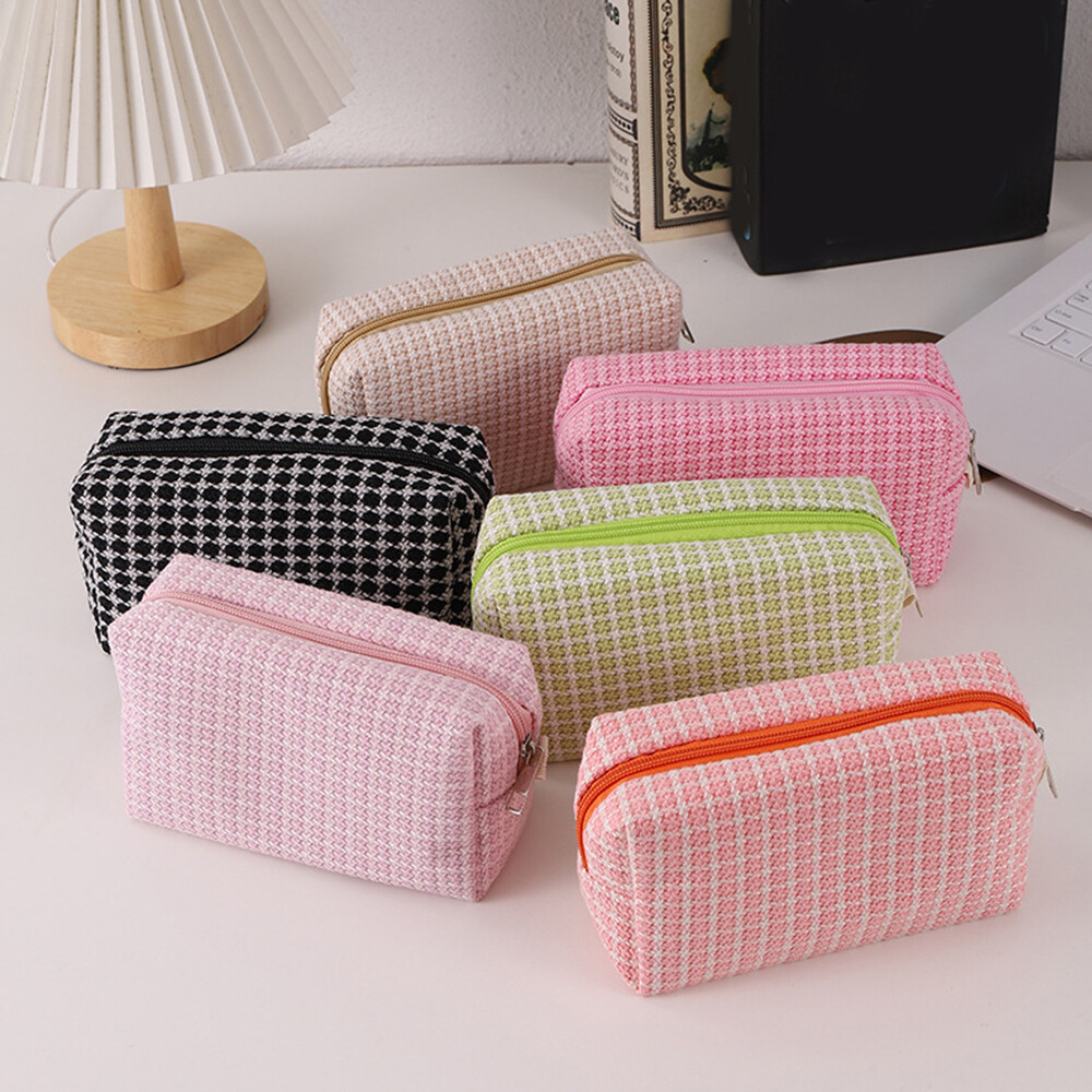 Organizer Bag Dopamine Color Korean Version Little Fragrance Stationery bag wi