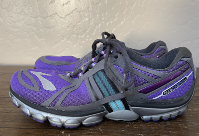 Brooks Pure Cadence 2 Womens Size 7.5 Purple Running Athletic Sneakers Shoes