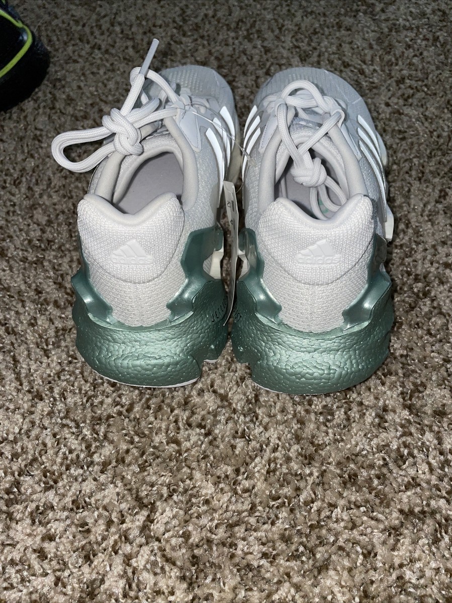 adidas X9000L4 BOOST White Green Men Running Casual Shoes  display picture 1