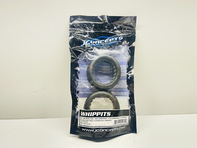JConcepts 3106-08 Whippits Red Compound 60mm 1/10 Buggy Rear Tires Rc Part #8073