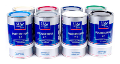 Sea-Line 2K PU Polyurethan Bootslack Yachtlack hochglanz Decklack 750 ml