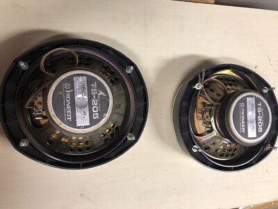 Vintage Pioneer TS-205 3 Way Speakers 20cm Pioneer Ts 205 | eBay