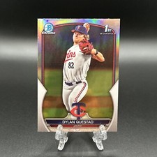 2023 Bowman Draft Chrome Refractor #BDC-25 Dylan Questad Minnesota Twins