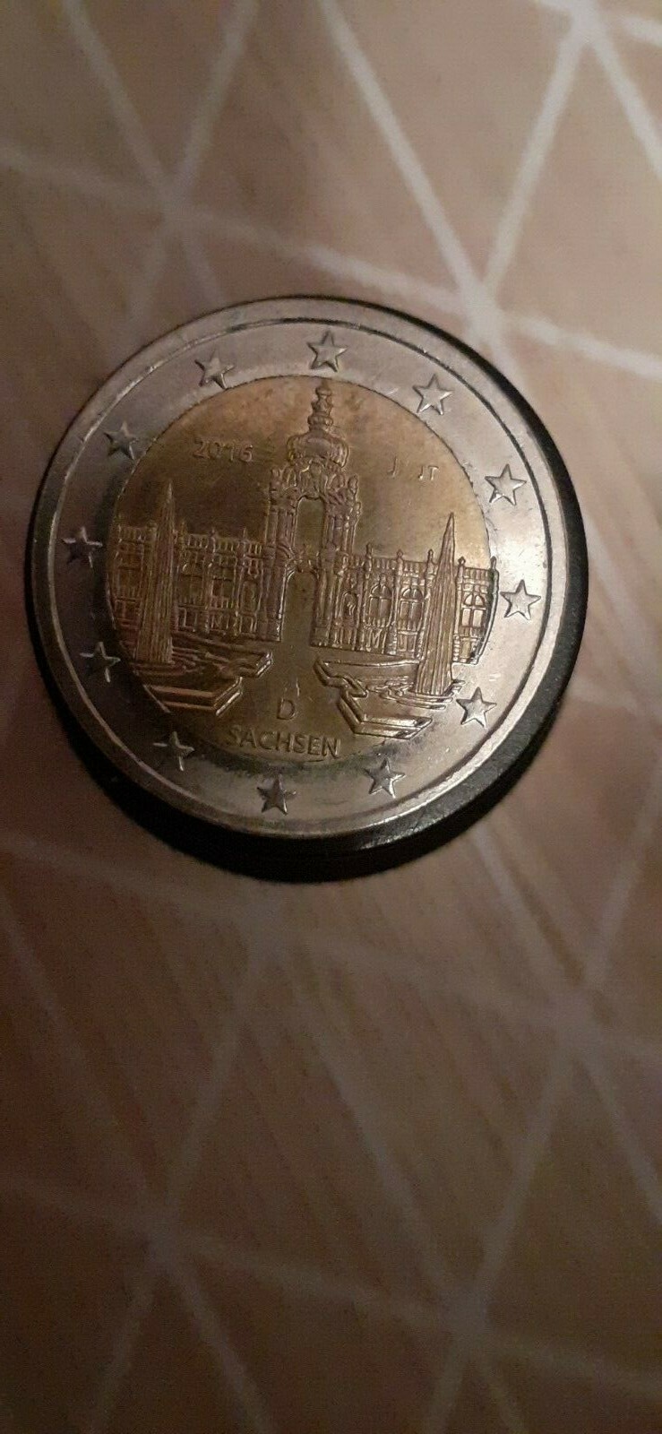 Valeur Pièce De 2 Euros Sachsen 2016 2 Euros 2016 Allemagne J JT Sachen | eBay