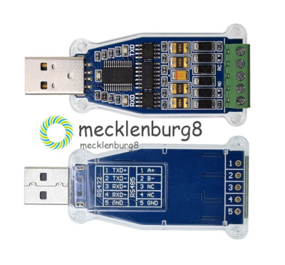 USB to RS485 RS422 Serial Adapter FTDI Chip USB to Terminal Block Converter