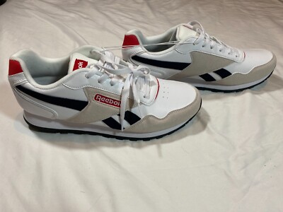 Reebok Classic Harman Run White Khaki Peacoat Size Iconic