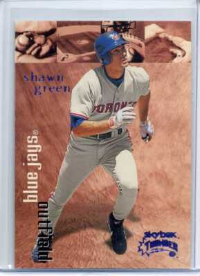 SHAWN GREEN 1999 Skybox Thunder RANT PARALLEL #120 - BLUE JAYS