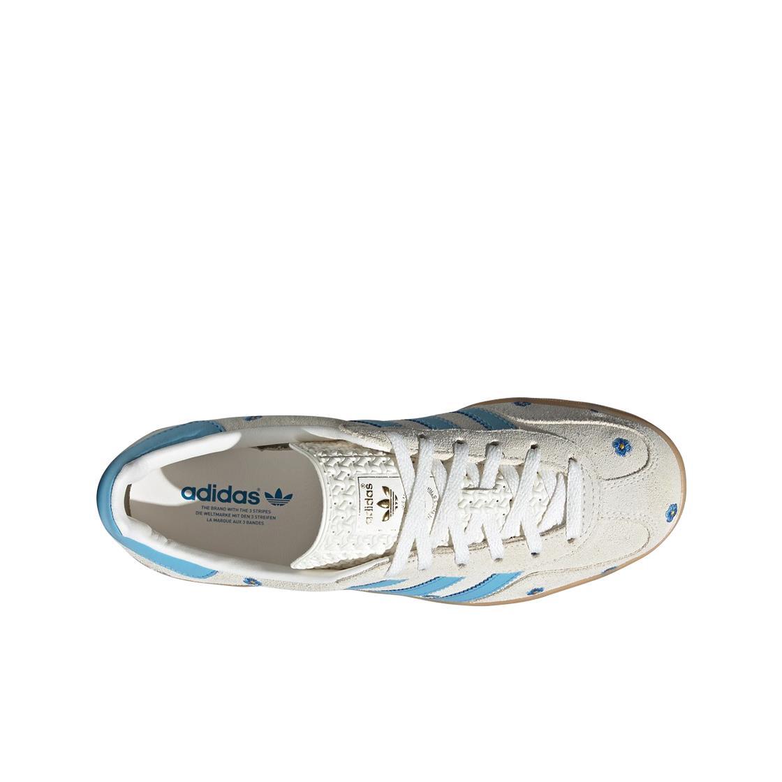 Adidas Gazelle Indoor Cloud White Light Blue Gum IF4491