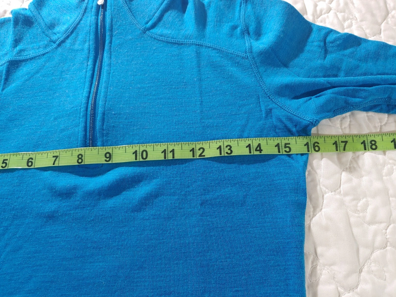 smartwool 1/4 zip thermal merino wool blueberry base-layer