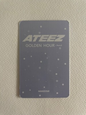 Ateez Golden Hour Part.2 SoundWave Makestar POB Photocard | eBay