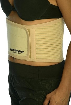 Arquer Sky Unisex Basic Line Back Protection Corset, Beige, M