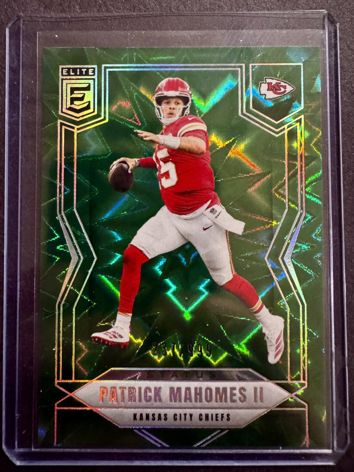 2025 Panini Donruss Elite - Patrick Mahomes II #55 Aspirations Stars /499