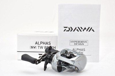 Daiwa 21 Alphas SV TW 800XH Right Hand Baitcasting Reel Excellent+++ JAPAN #2686