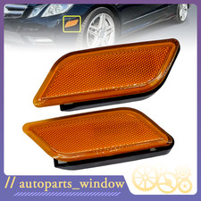 Fits Mercedes W207 C207 A207 New 2078200321 Pair Front Bumper Side Marker Light